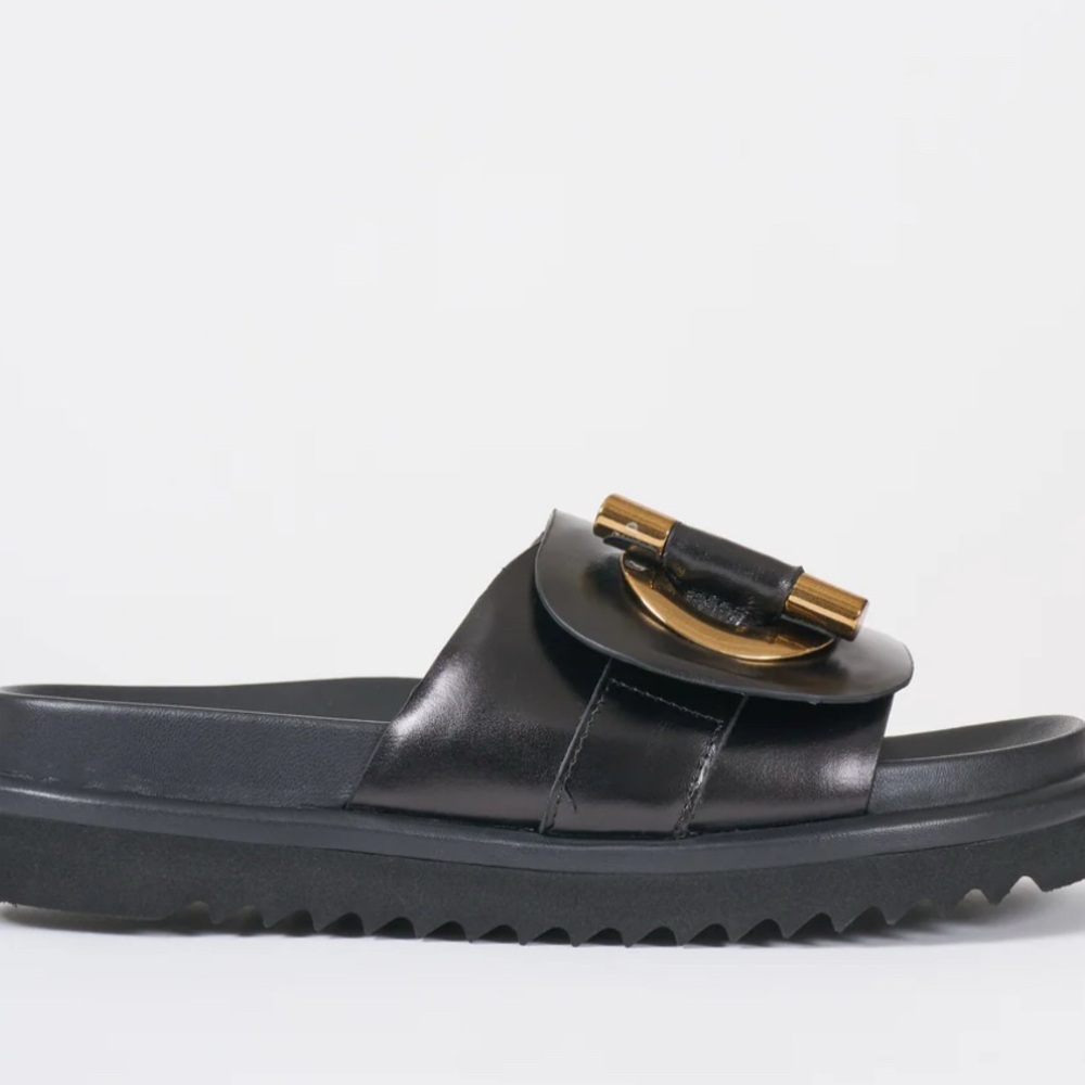 NIB Homer’s Black Sierra Sandal - EU 38 | US 7-7.5 - $330 MSRP - Picture 2 of 8